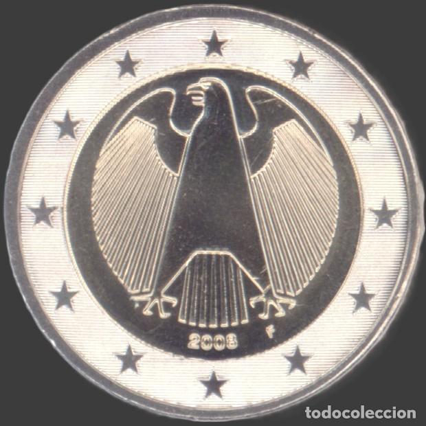 Euros: Germany 2 Euro F Stuttgart 2008 Uncirculated - Foto 1