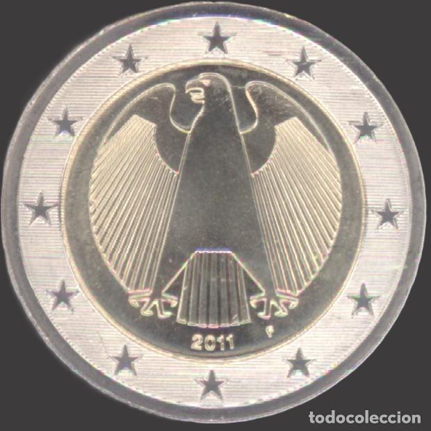 Euros: Germany 2 Euro F Stuttgart 2011 Uncirculated - Foto 1