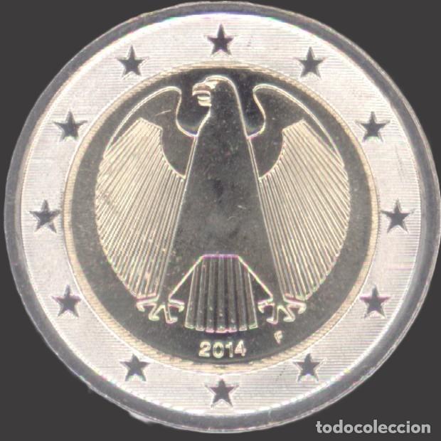 Euros: Germany 2 Euro F Stuttgart 2014 Uncirculated - Foto 1