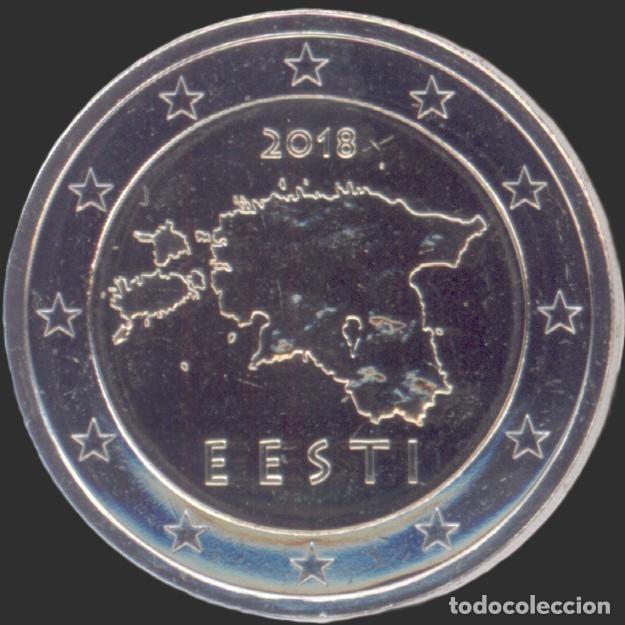 Euros: Estonia 2 Euro 2018 Uncirculated - Foto 1