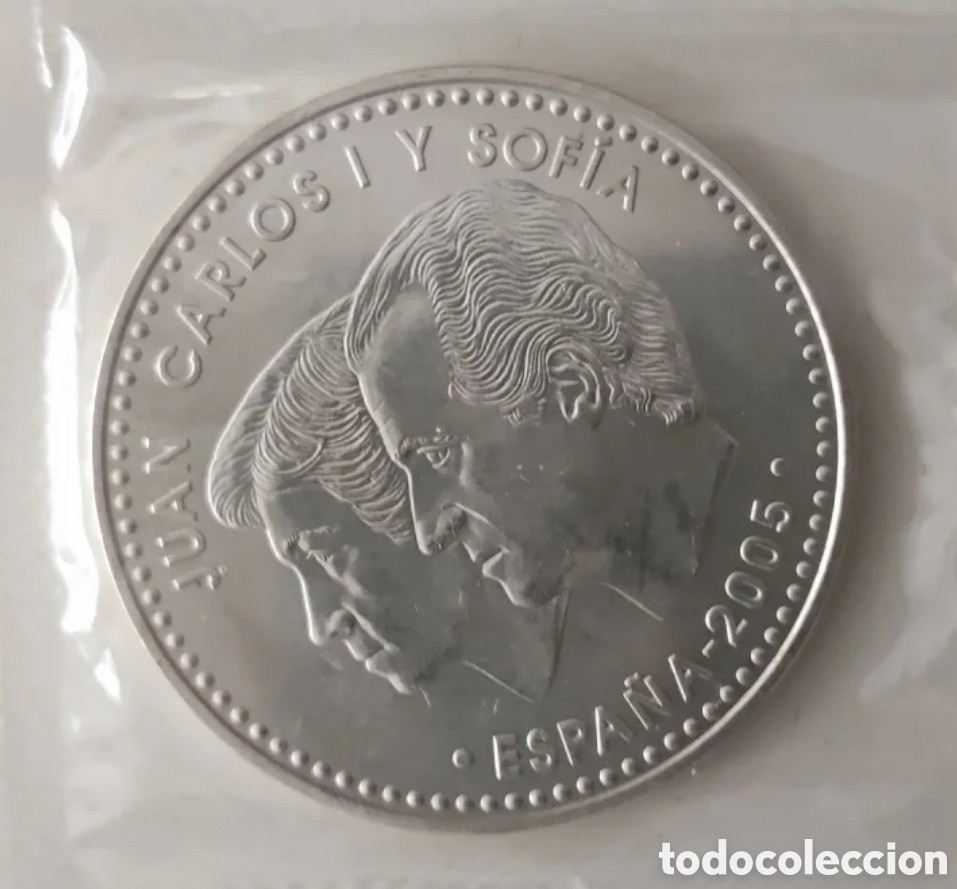 Euros: Moneda plata 12&euro; a&ntilde;o 2005. Precintada - Foto 1