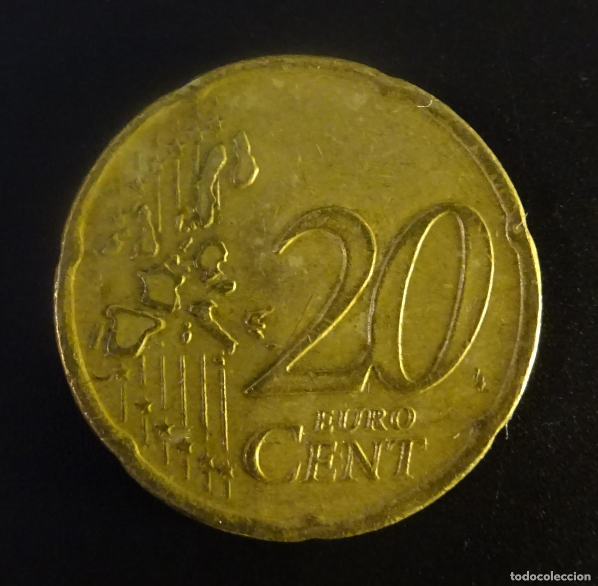 Euros: GRECIA 20 C&Eacute;NTIMOS DE EURO 2002 - Foto 2