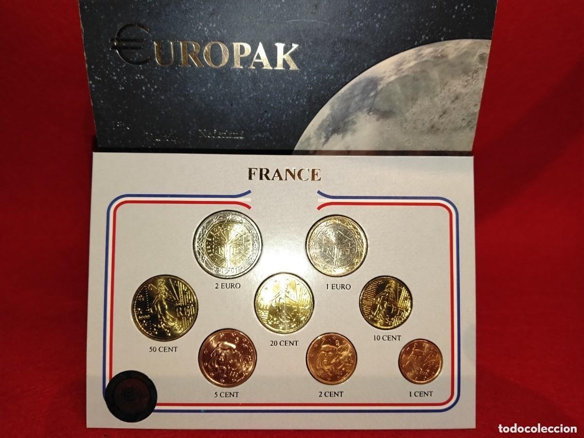 Euros: SET DE MONEDAS DE FRANCIA (SC) MIX - Foto 1
