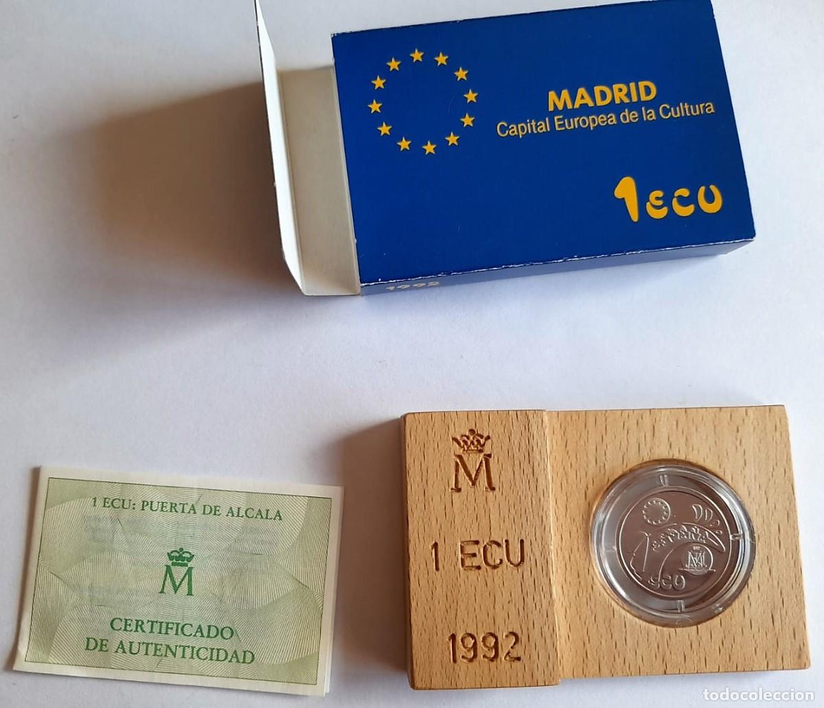 Euros: MONEDA 1 ECU DE PLATA - Foto 1