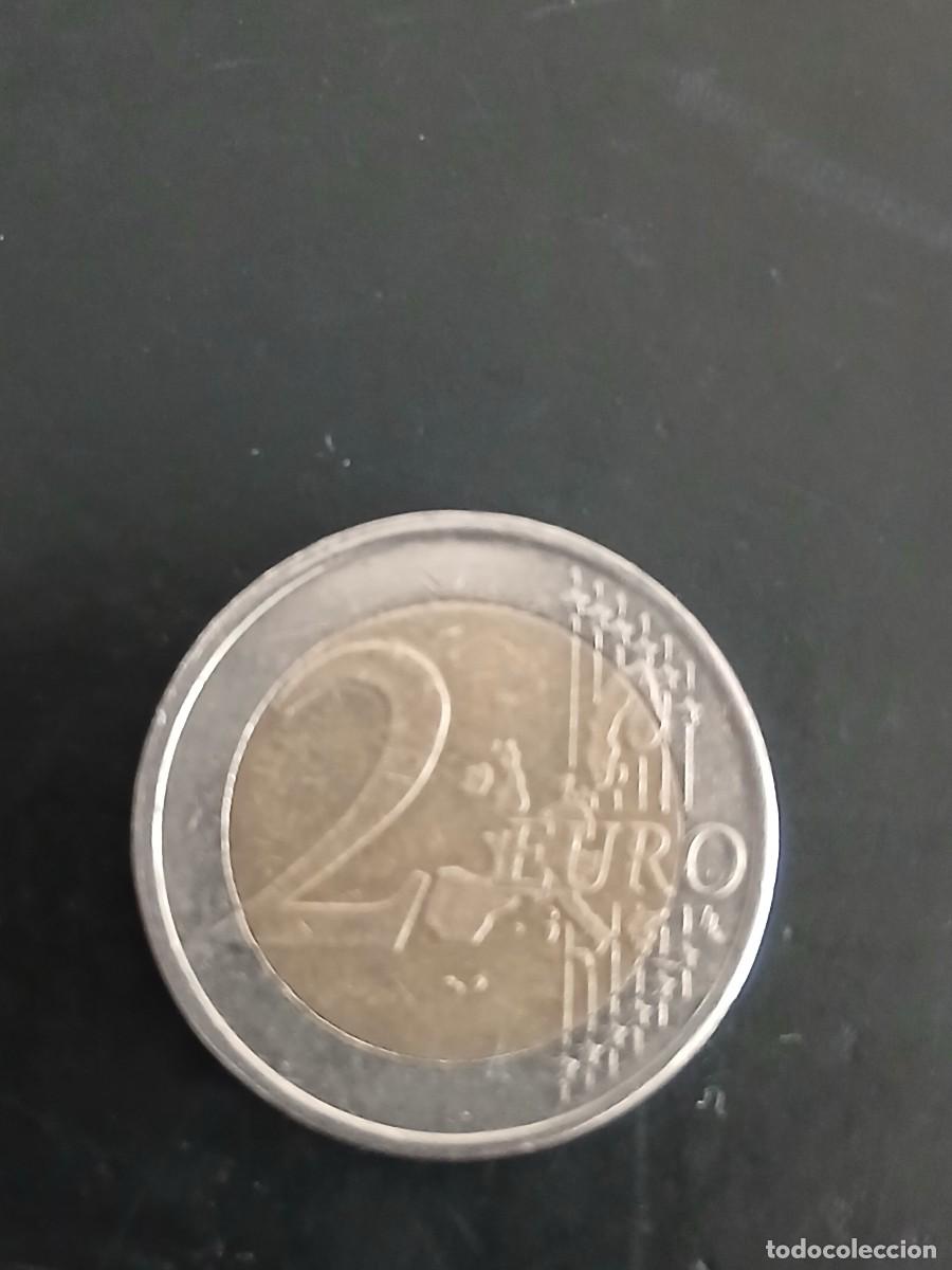 Euros: Moneda 2 euros Finlandia a&ntilde;o 2000 con error - Foto 2