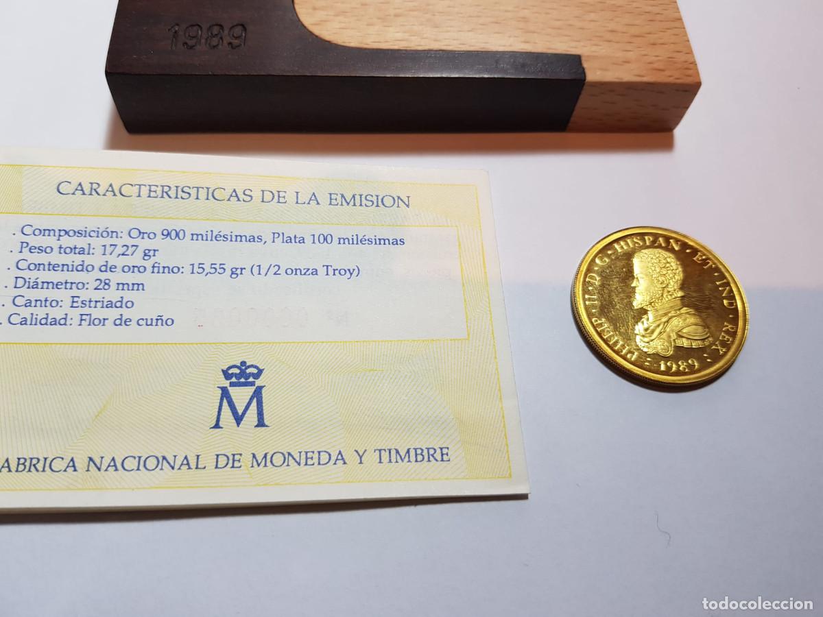 Euros: ESPA&Ntilde;A- 50 ECU-1989-ORO - Foto 3