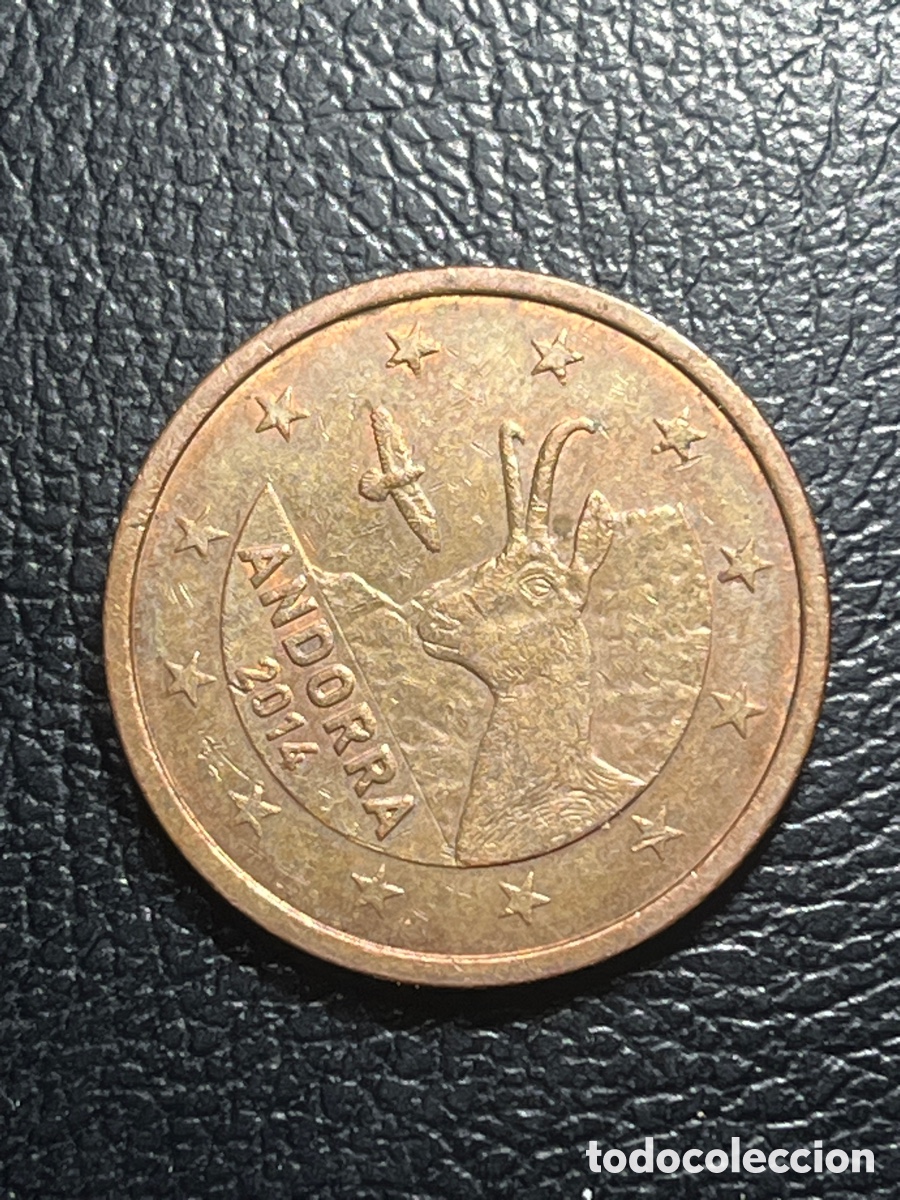 Euros: Moneda 5 c&eacute;ntimos Andorra | 2014