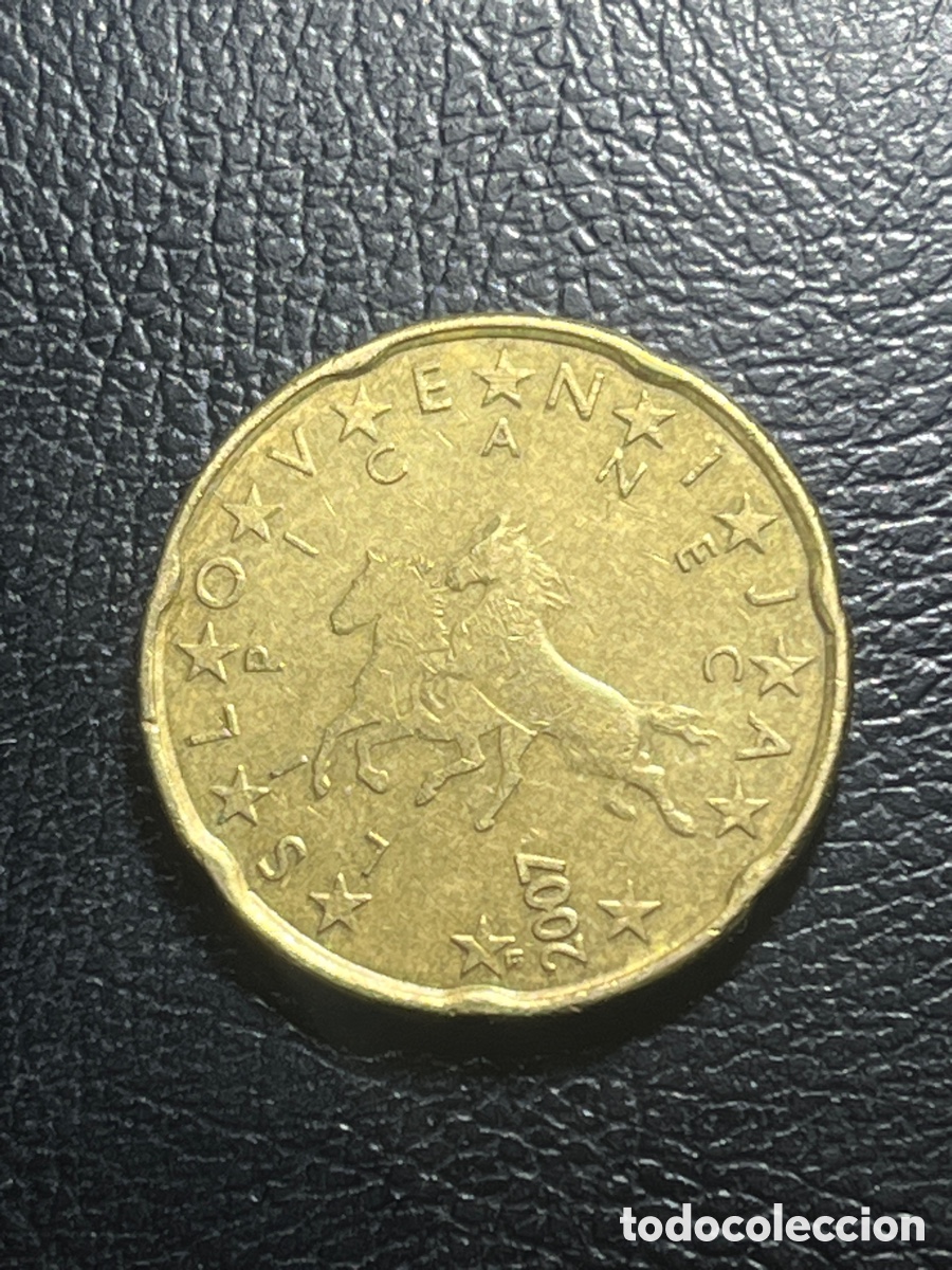 Euros: Moneda 20 c&eacute;ntimos Eslovenia | 2007