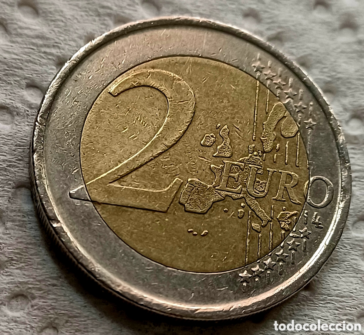 Euros: Moneda 2&euro; Espa&ntilde;a a&ntilde;o 2000, error - Foto 4