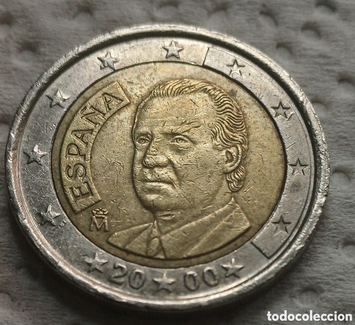 Euros: Moneda 2&euro; Espa&ntilde;a a&ntilde;o 2000, error - Foto 5