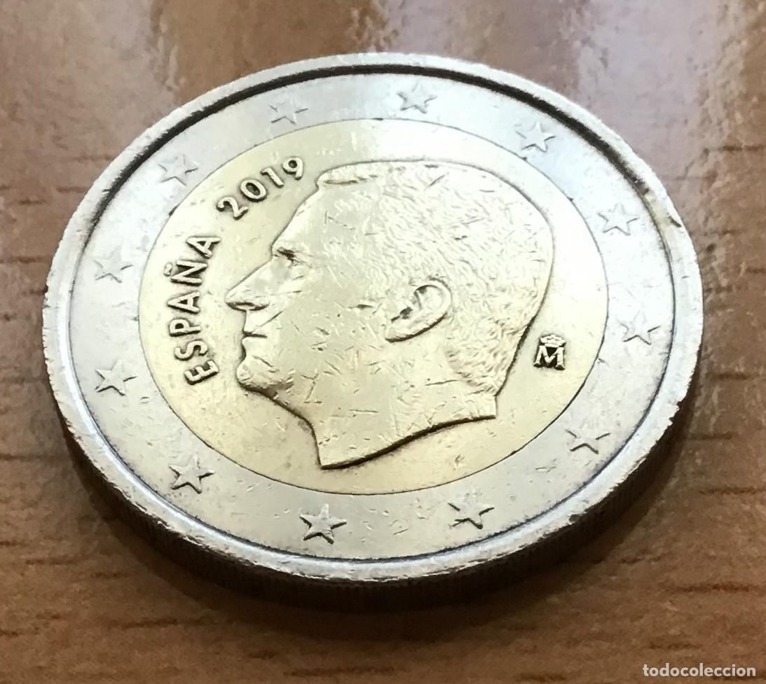 Euros: 2 euros de Espa&ntilde;a. A&ntilde;o 2019