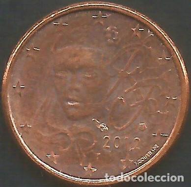 Euros: FRANCIA 2012 - 1 CENT - KM 1282 - CIRCULADA EBC - Foto 1