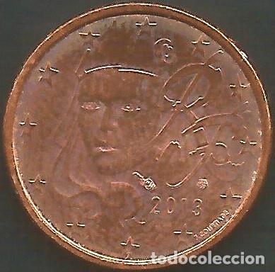 Euros: FRANCIA 2013 - 1 CENT - KM 1282 - CIRCULADA EBC - Foto 1