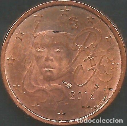 Euros: FRANCIA 2014 - 2 CENT - KM 1283 - CIRCULADA EBC - Foto 1