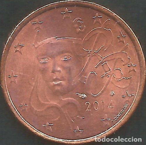 Euros: FRANCIA 2014 - 5 CENT - KM 1284 - CIRCULADA EBC - Foto 1