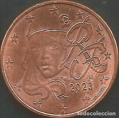 Euros: FRANCIA 2023 - 5 CENT - KM 1284 - CIRCULADA EBC - Foto 1