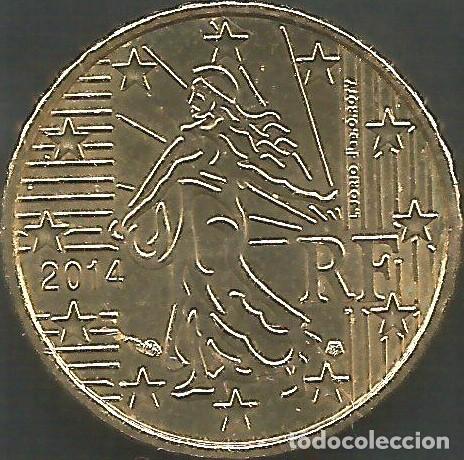 Euros: FRANCIA 2014 - 10 CENT - KM 1410 - CIRCULADA EBC - Foto 1