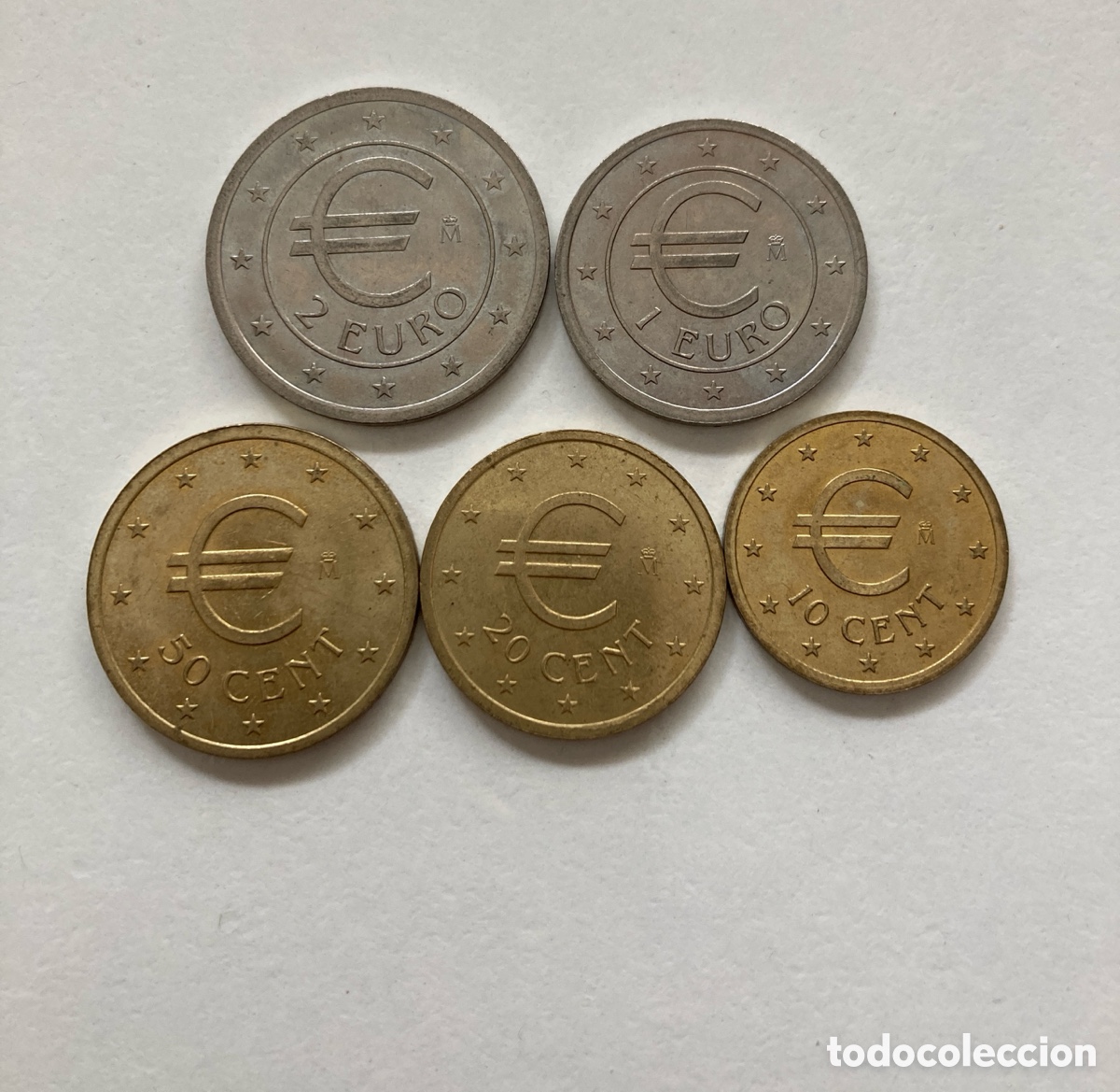 Euros: Monedas de prueba de Euro - Foto 1