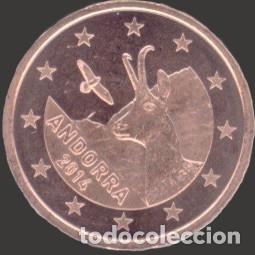 Euros: Andorra 5 Cent 2014 Uncirculated - Foto 1