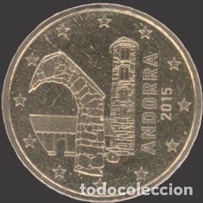 Euros: Andorra 50 Cent 2015 Uncirculated - Foto 1