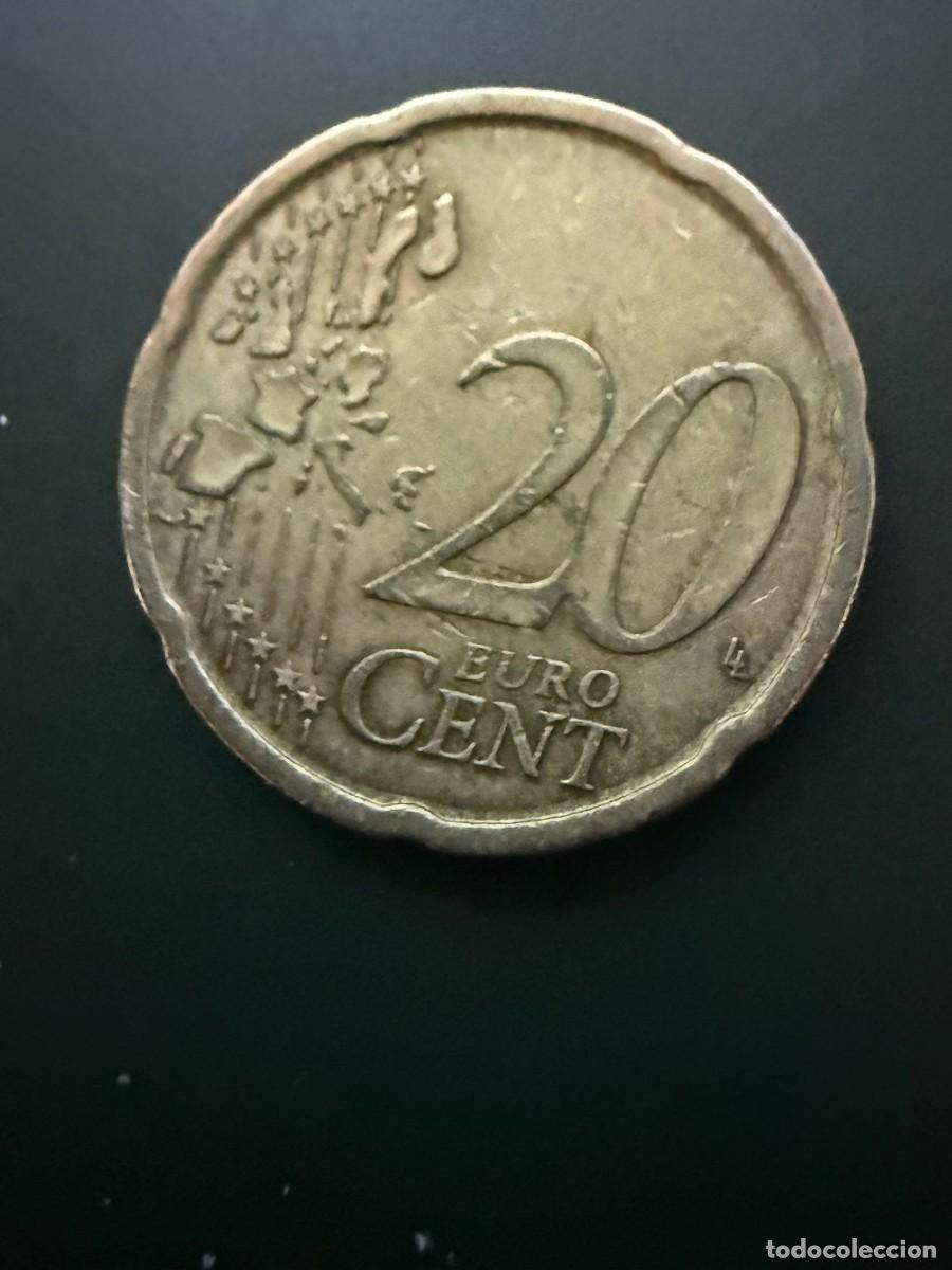 Euros: MONEDA 20 CENTIMOS CERVANTES 1999 - Foto 2