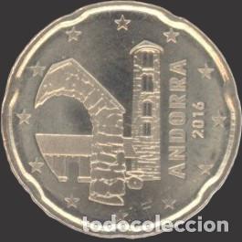 Euros: Andorra 20 Cent 2016 Uncirculated - Foto 1