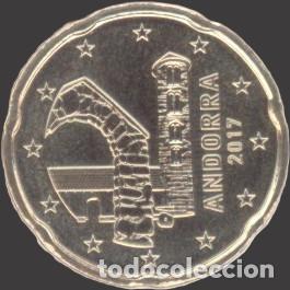 Euros: Andorra 20 Cent 2017 Uncirculated - Foto 1