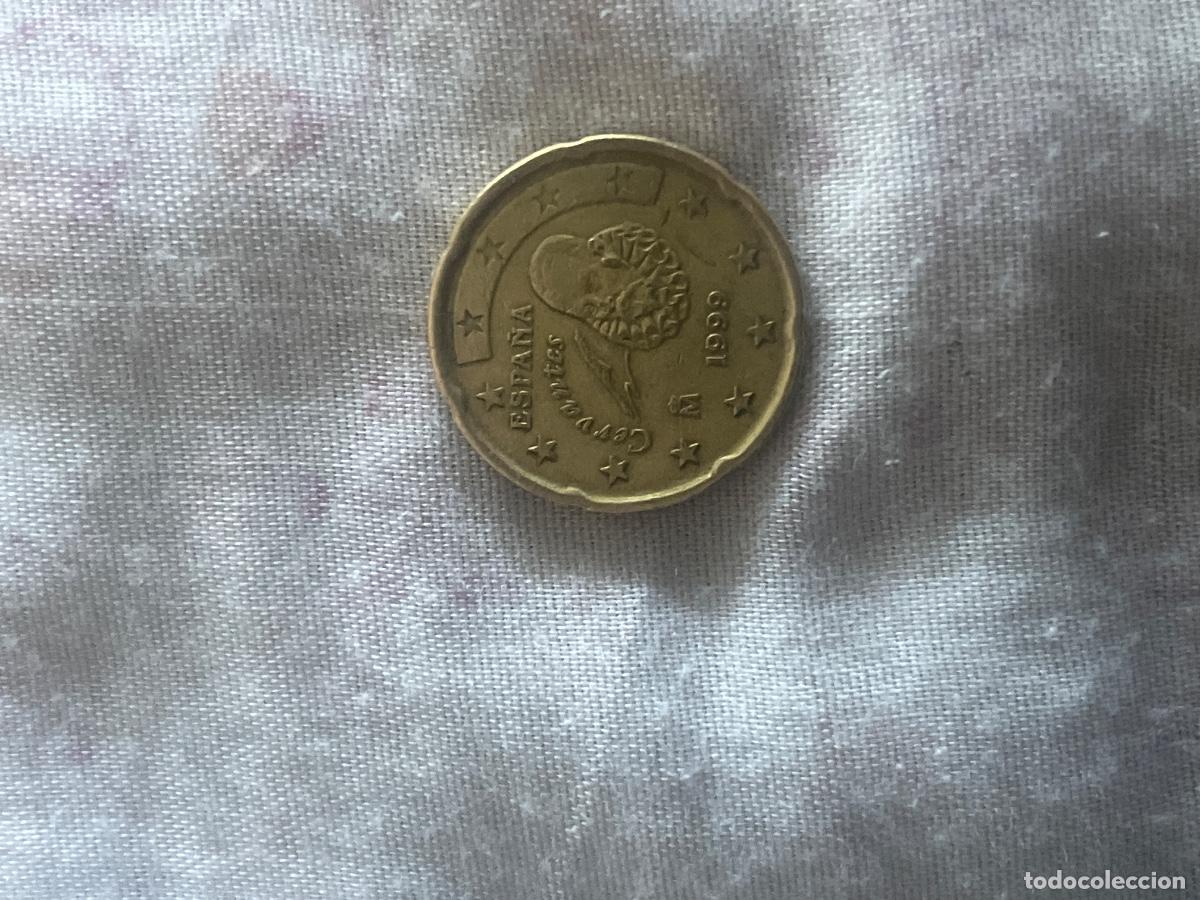 Euros: Moneda 20 centimos 1999 Espa&ntilde;a - Foto 1