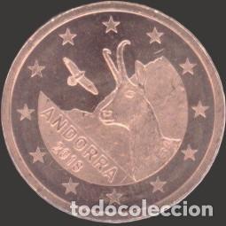 Euros: Andorra 5 Cent 2018 Uncirculated - Foto 1