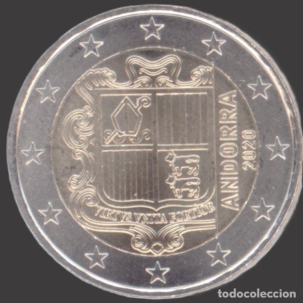 Euros: Andorra 2 Euro 2020 Uncirculated - Foto 1
