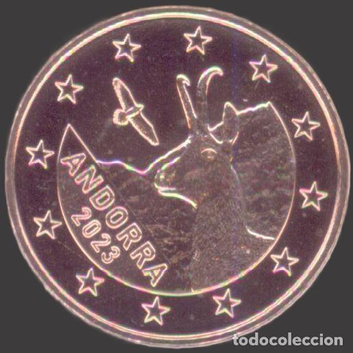 Euros: Andorra 5 Cent 2023 Uncirculated - Foto 1