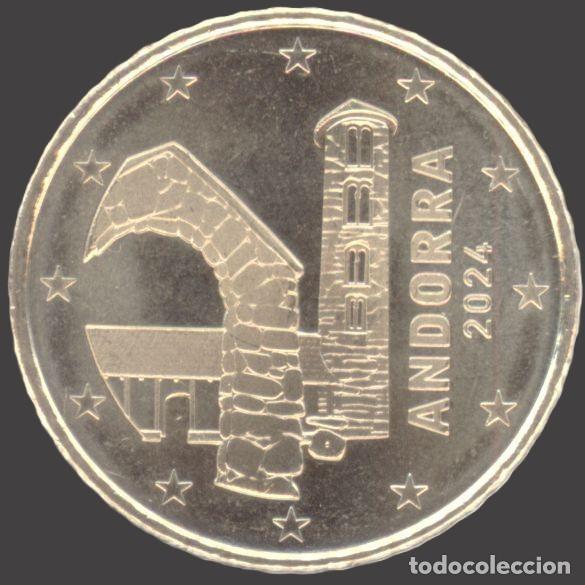 Euros: Andorra 50 Cent 2024 Uncirculated - Foto 1
