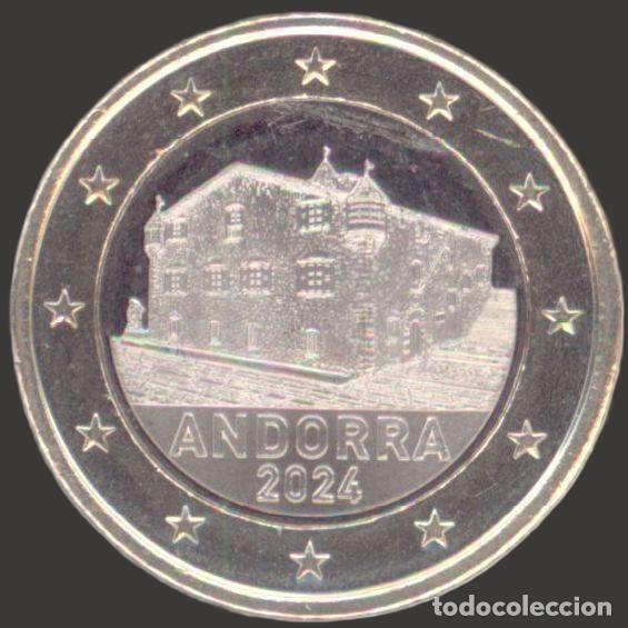 Euros: Andorra 1 Euro 2024 Uncirculated - Foto 1