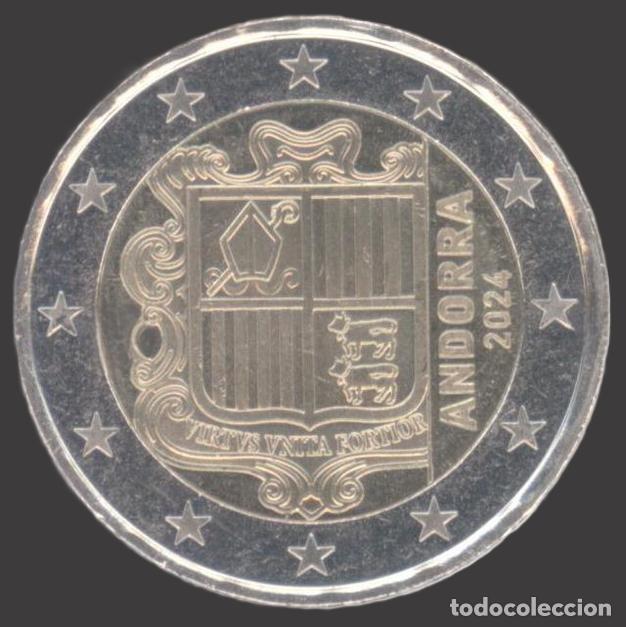 Euros: Andorra 2 Euro 2024 Uncirculated - Foto 1