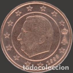 Euros: Belgium 5 Cent 1999 Uncirculated - Foto 1