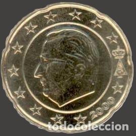Euros: Belgium 20 Cent 2000 Uncirculated - Foto 1