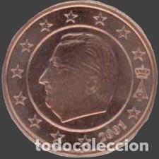 Euros: Belgium 2 Cent 2001 From Original Set Uncirculated - Foto 1