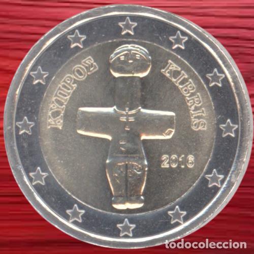 Euros: Cyprus 2 Euro 2016 Uncirculated UNC - Foto 1