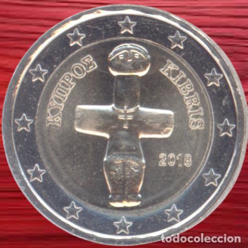 Euros: Cyprus 2 Euro 2018 Uncirculated UNC - Foto 1
