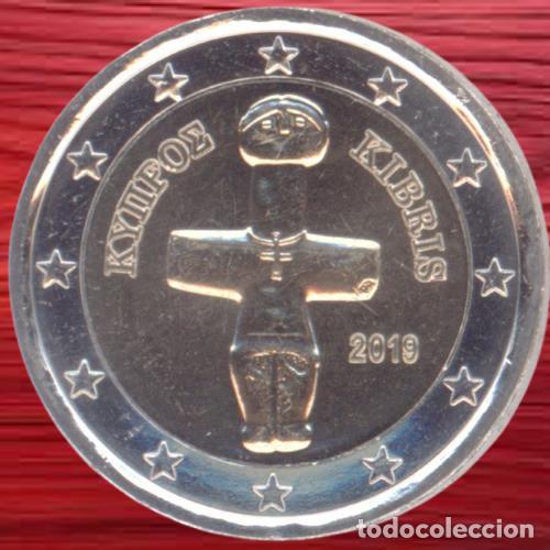 Euros: Cyprus 2 Euro 2019 Uncirculated UNC - Foto 1