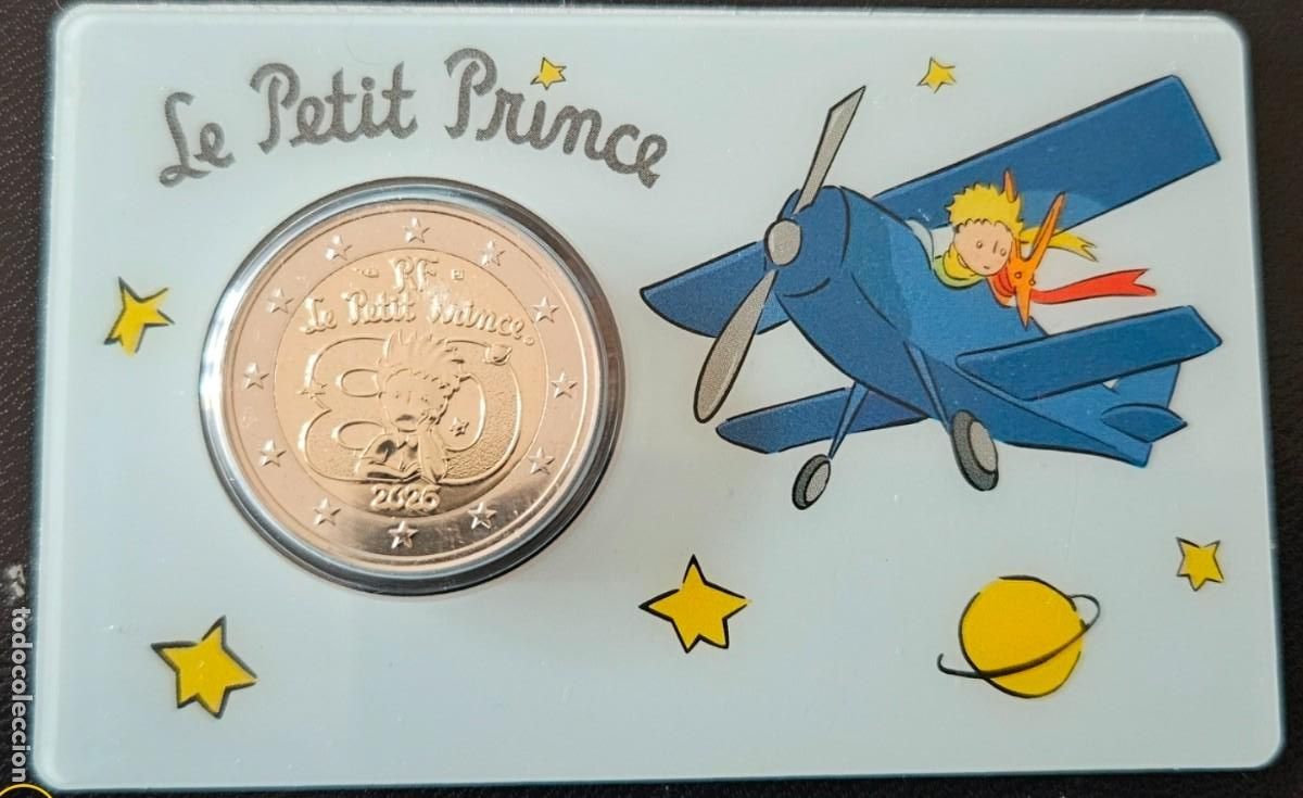 Euros: MONEDA 2 EUROS FRANCIA 2026 - LE PETIT PRINCE - EN FORMATO COINCARD