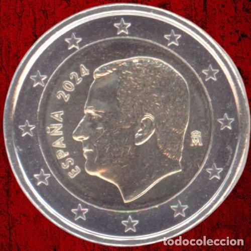 Euros: Spain 2 Euro 2024 Uncirculated UNC - Foto 1
