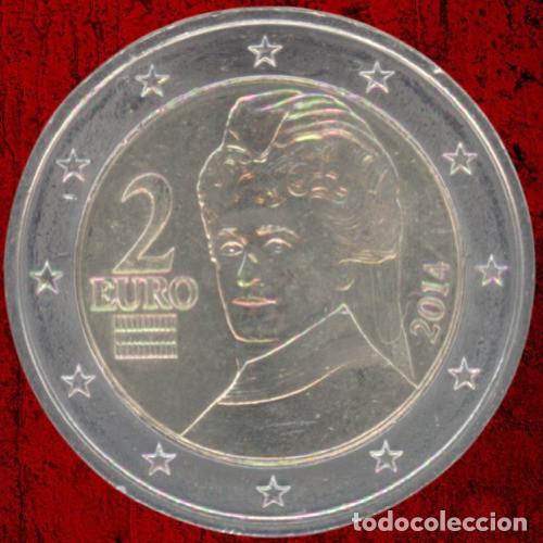 Euros: Austria 2 Euro 2014 Uncirculated UNC - Foto 1