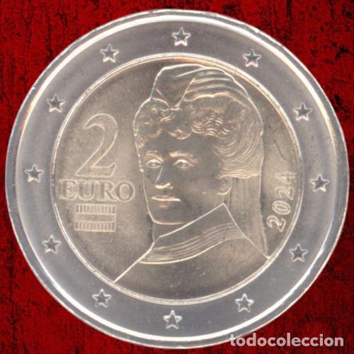 Euros: Austria 2 Euro 2024 Uncirculated UNC - Foto 1