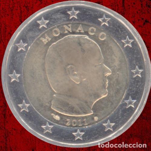 Euros: Monaco 2 Euro 2011 Uncirculated UNC - Foto 1