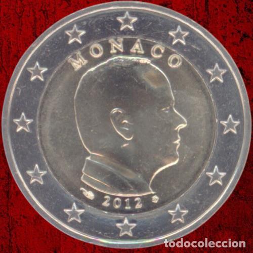 Euros: Monaco 2 Euro 2012 Uncirculated UNC - Foto 1