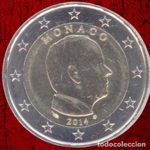 Euros: Monaco 2 Euro 2014 Uncirculated UNC - Foto 1