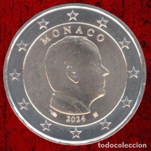 Euros: Monaco 2 Euro 2024 Uncirculated UNC - Foto 1