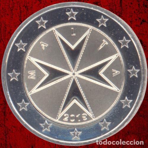 Euros: Malta 2 Euro 2019 Uncirculated UNC - Foto 1