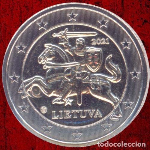 Euros: Lithuania 2 Euro 2021 Uncirculated UNC - Foto 1